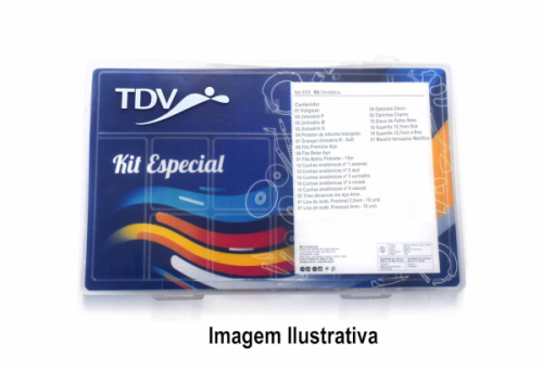 Kit Dentística Ref. 6312 UNIRITTER - TDV