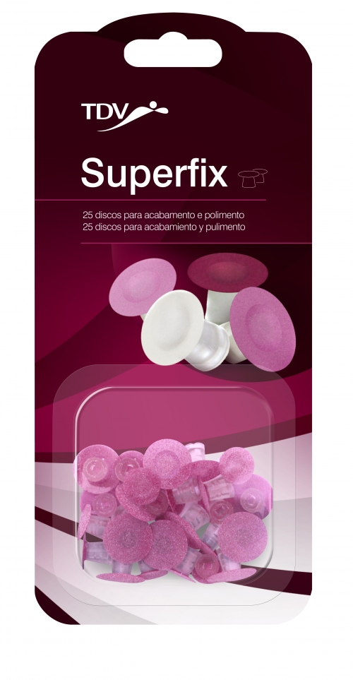 Disco de Lixa Superfix Sortido+mandril - TDV