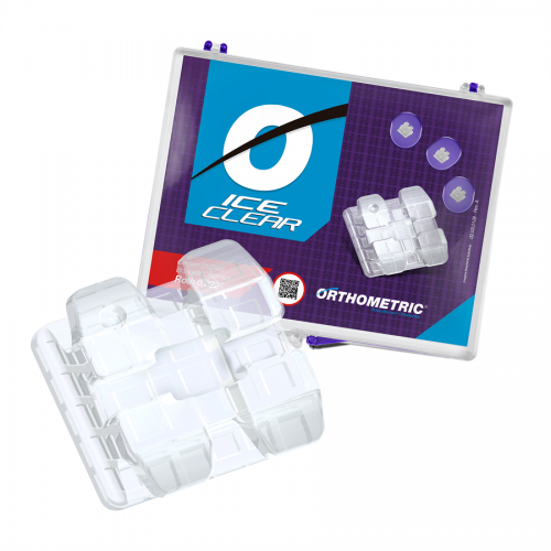 10852000 Kit de Bráquete Cerâmico Ice Clear Roth .022